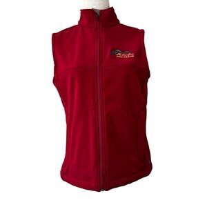 Charles River Apparel Womans Vest Lined Pockets SZ S